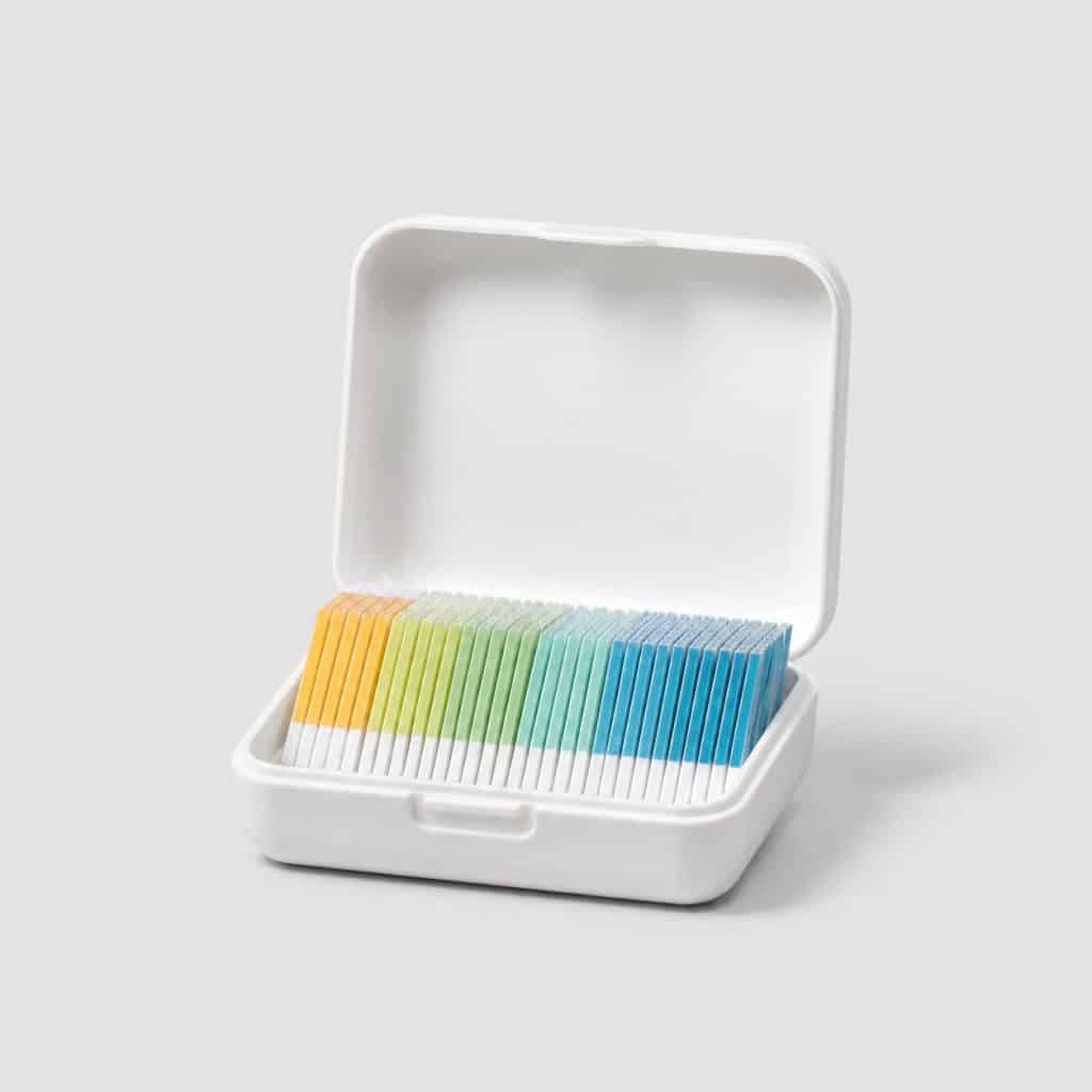 Boîte de bandelettes de test de glycémie universelles, 50 unités