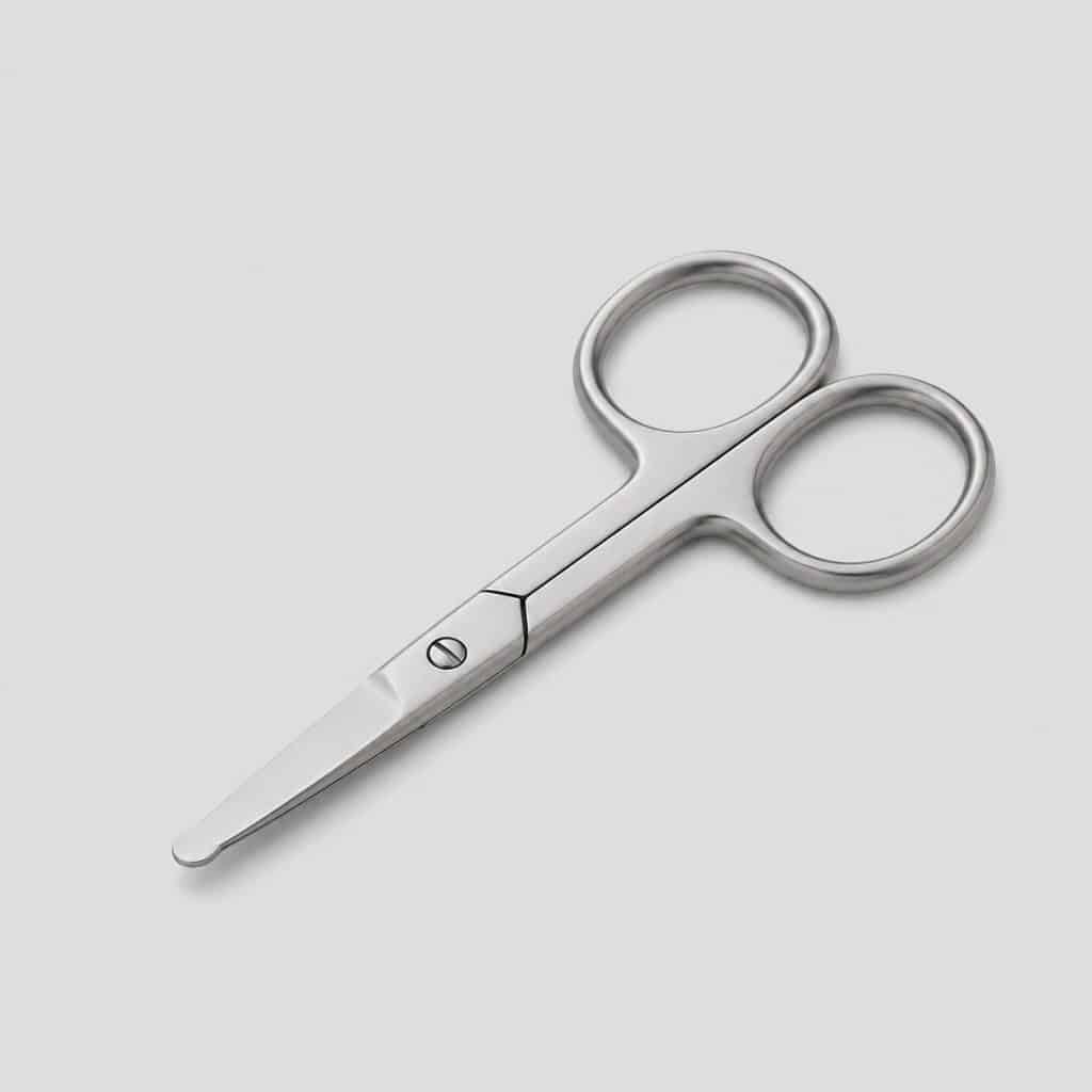 Ciseaux à bouts ronds pour pansements en acier inoxydable