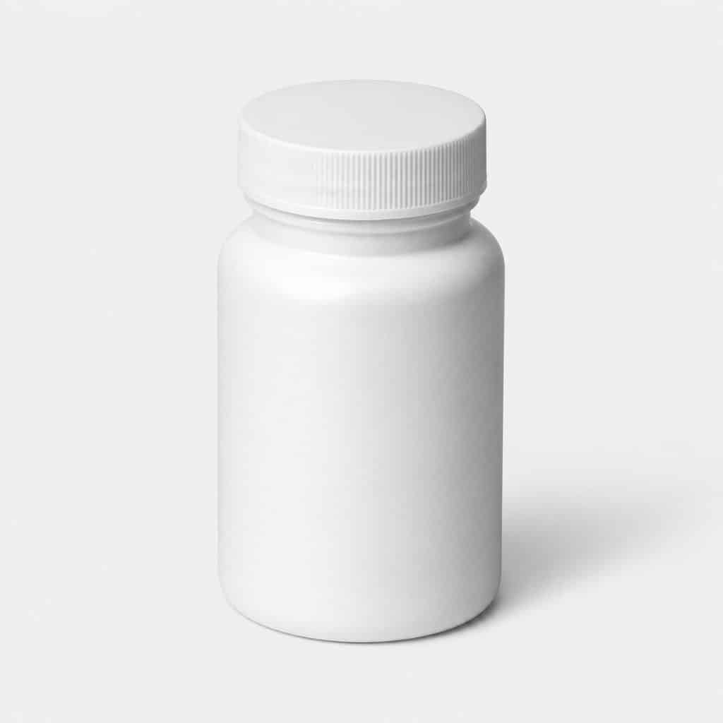 Flacon de citrate de magnésium en gélules