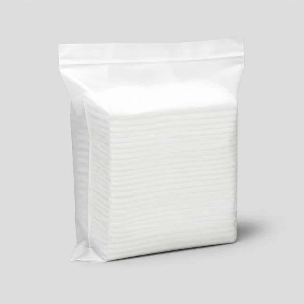 Paquet de 100 compresses non tissées non stériles