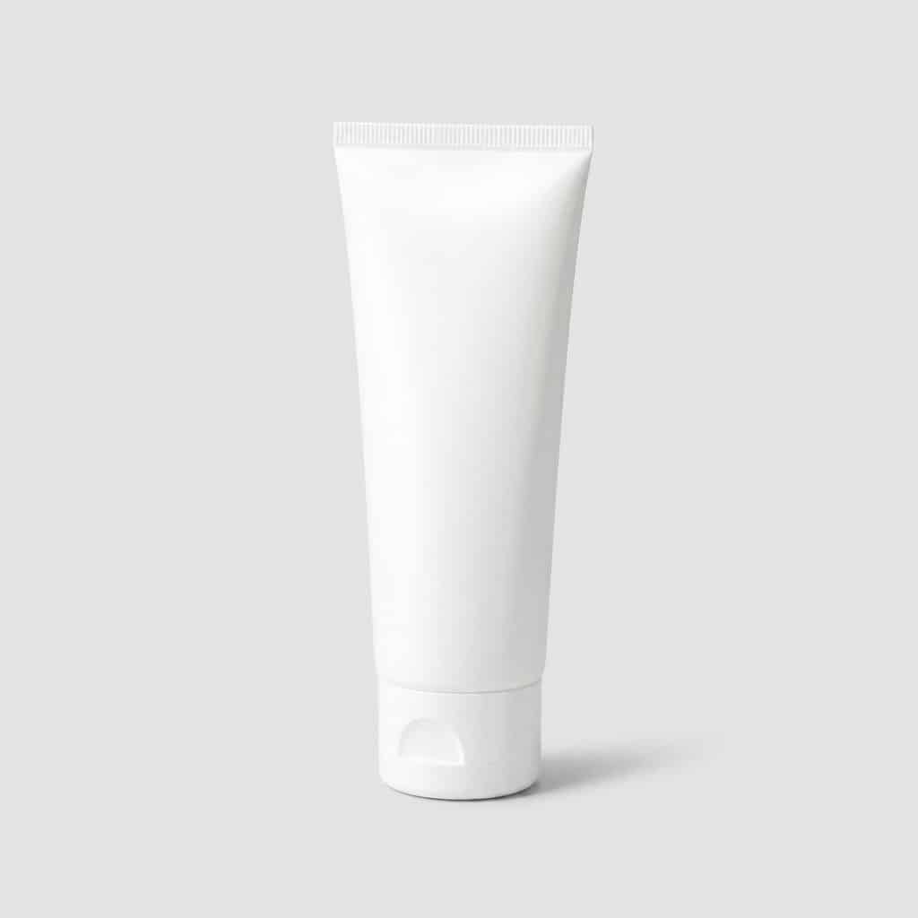 Tube de crème solaire SPF 50 à l'oxyde de zinc