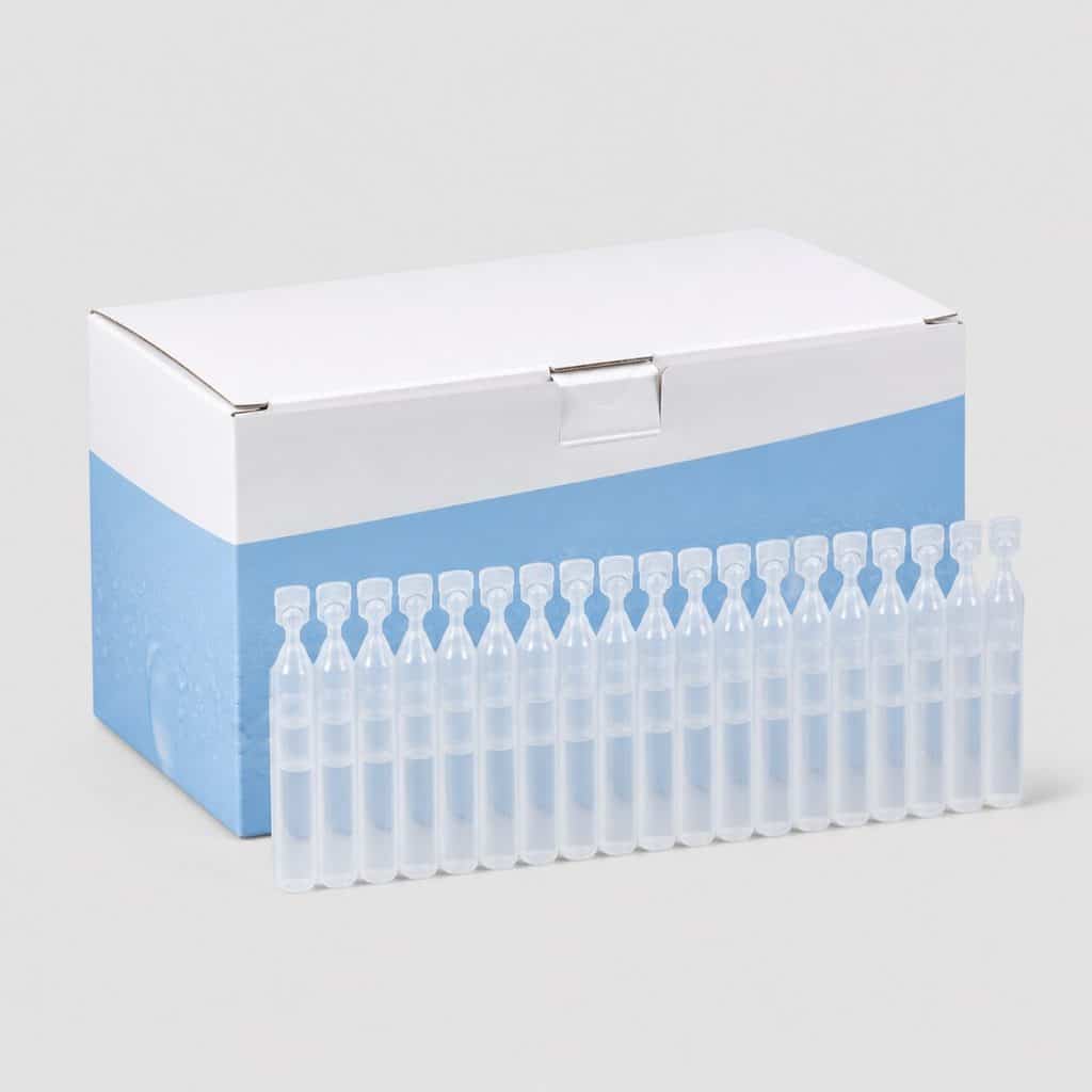 Boîte de 40 dosettes de sérum physiologique stérile