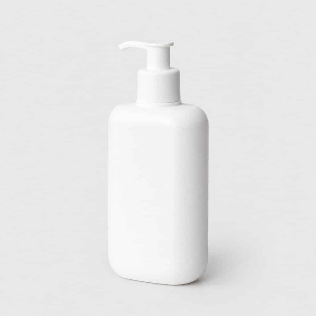 Flacon pompe de gel-crème hydratant