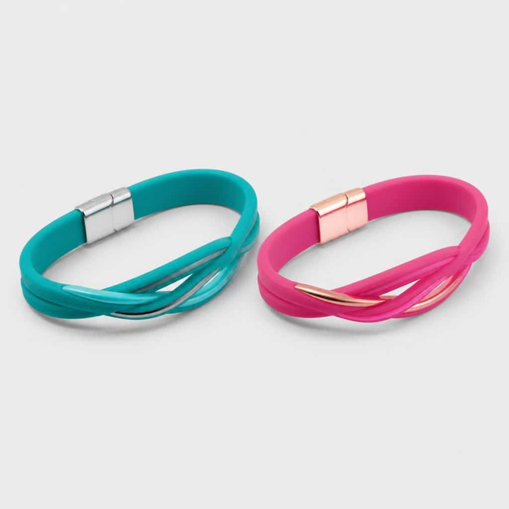 Lot de 2 bracelets répulsifs anti-moustiques