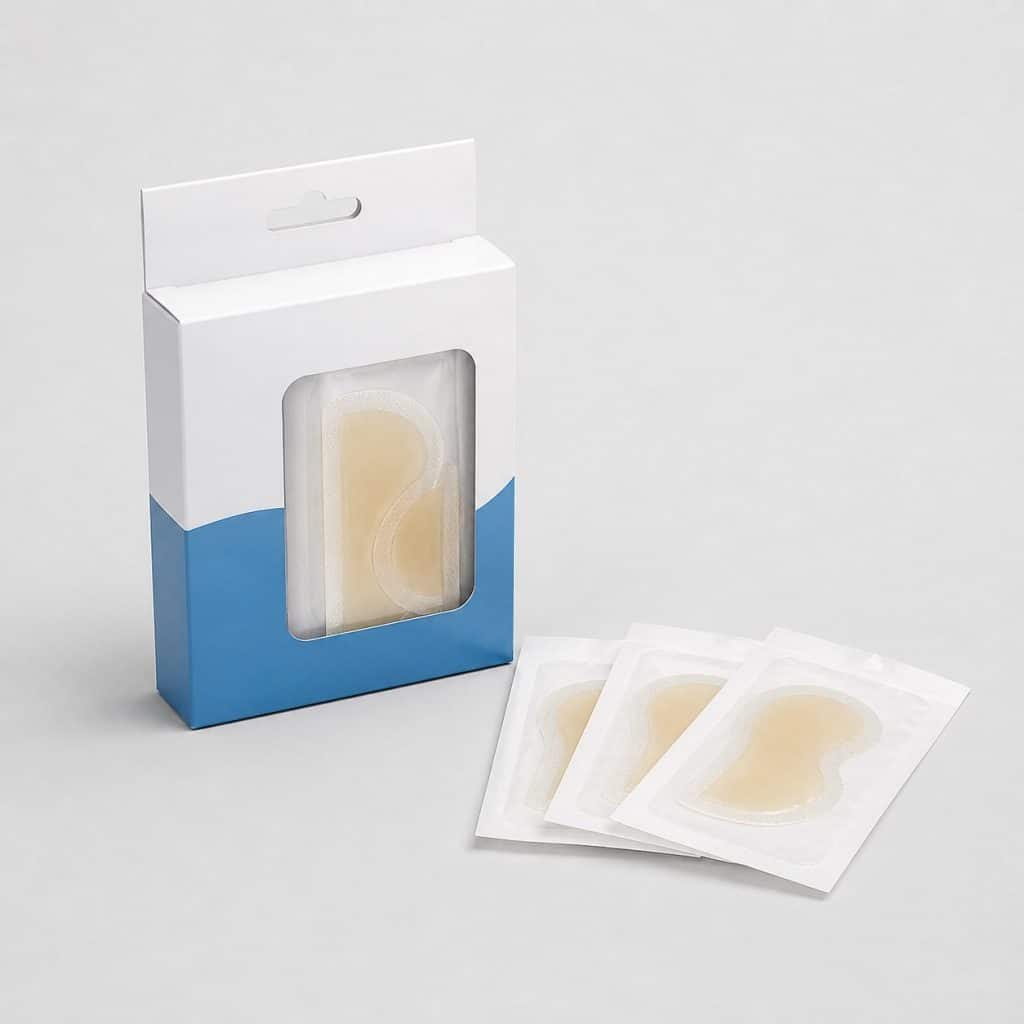 Boîte de pansements hydrocolloïdes pour ampoules, lot de 5