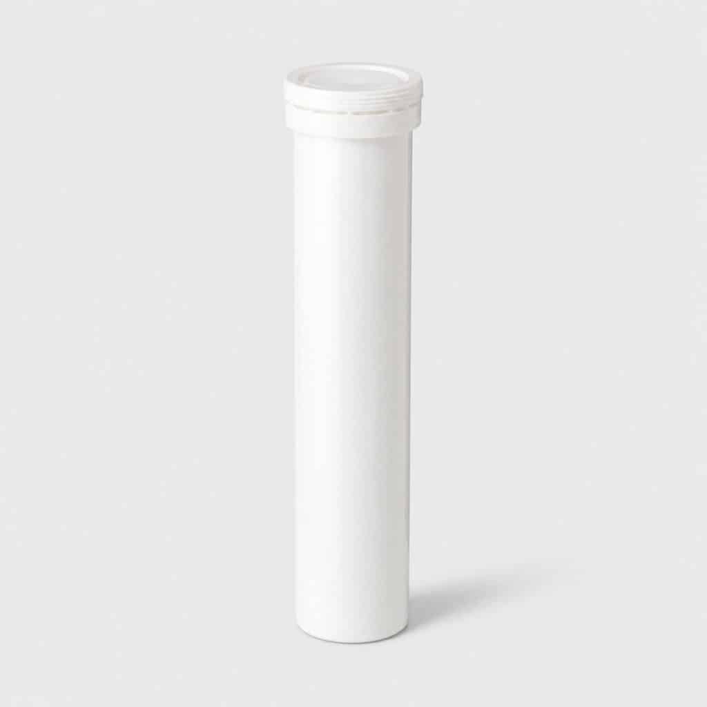 Tube de comprimés de vitamine C effervescente